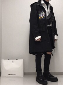 CHRISTIAN DADA モッズコート Mサイズ 黒 CHRISTIAN DADA（モッズコート）のフリマアイテム一覧