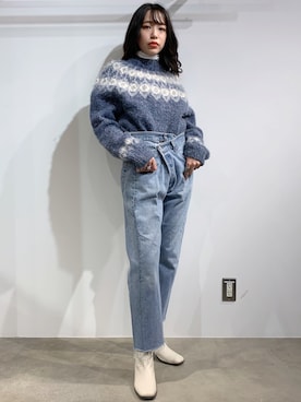 えみさん（レディース・160cm）の冬コーディネート