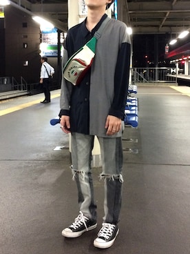 「ファセッタズム」｜がっちさん（メンズ・173cm）の春コーディネート