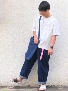 YUKI使用「INTER FACTORY（WEARISTA tai × INTER FACTORY　シルバーネックレス）」的時尚穿搭