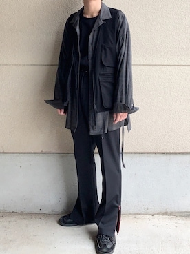 「superNova.（スーパーノヴァ）のアイテム（パンツ）」を使った、 チャッピーさん（メンズ・170cm）の春コーディネート