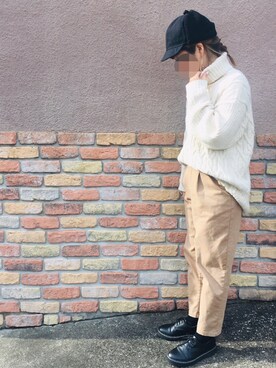 yun®️さん（レディース・156cm）の冬コーディネート