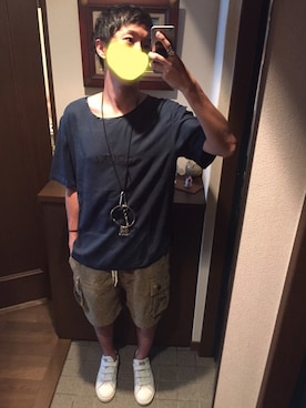 「ベルクロ」｜たいまるさん（メンズ・169cm・20代）の夏コーディネート