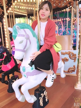 「152cm」｜「アイテム（ピーコート）」を使った、Morning さん（レディース・152cm）の冬コーディネート