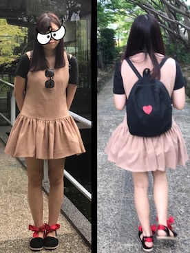 アラレさんのコーディネート