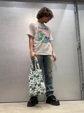 「コラボレーション」｜「アイテム（アクセサリー）」を使った、YUDAIさん（メンズ・168cm）の夏コーディネート