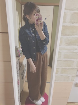 「ANEMONE（アネモネ）のアイテム（その他ヘアアクセサリー）」を使った、maasa.さん（レディース・156cm）の冬コーディネート