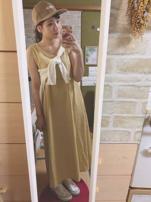 ま あ さ ユニクロのワンピース ドレスを使ったコーディネート Wear