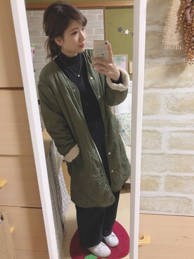 maasa.さん（レディース・156cm）の冬コーディネート