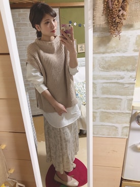 maasa.さん（レディース・156cm）の冬コーディネート