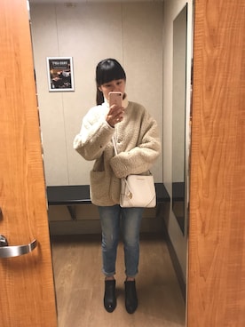 「canada」｜Cassieさん（レディース・160cm）の冬コーディネート