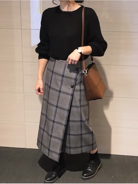 あじゅさん（レディース・164cm）の秋コーディネート