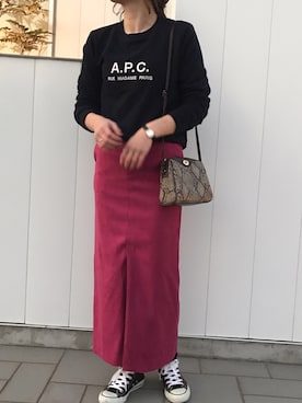 あじゅさん（レディース・164cm）の冬コーディネート