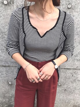 あじゅさん（レディース・164cm）の秋コーディネート