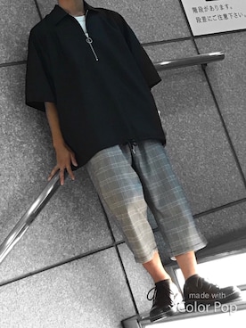 びやすさん（メンズ・173cm）の夏コーディネート