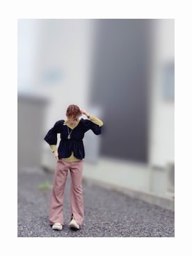 「Alia（アリア）のアイテム」を使った、さもえどさん（レディース・145cm）の春コーディネート