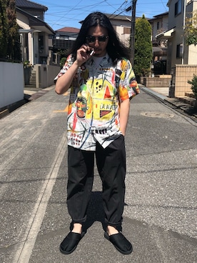 WEARの異端児さんの（SASQUATCHfabrix. | サスクワァッチファブリックス）を使ったコーディネート