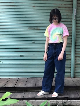 「bensan」｜shoさん（レディース・155cm）の夏コーディネート