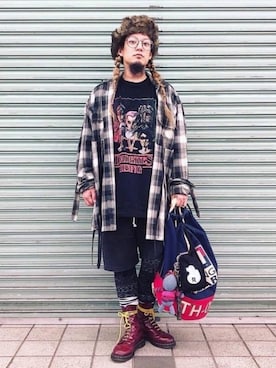 「SILLENT FROM ME」｜Ryusuke Kawamotoさん（メンズ・172cm）の春コーディネート