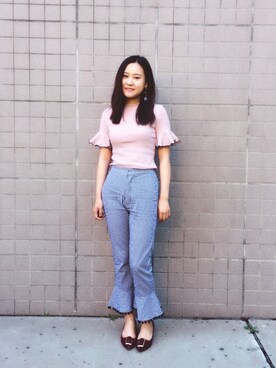 Eudora田小靳さんのコーディネート