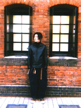 「SON OF THE CHEESE（サノバチーズ）のアイテム（ジャケット/アウター）」を使った、mochiさん（メンズ・171cm）の秋コーディネート