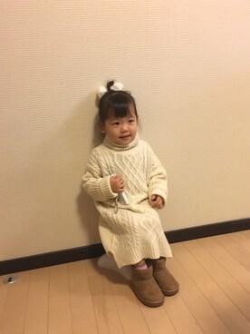 mayuさん（キッズ・80cm）の冬コーディネート