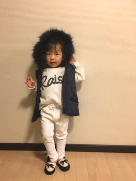 mayuさん(キッズ・80cm)の冬コーディネート