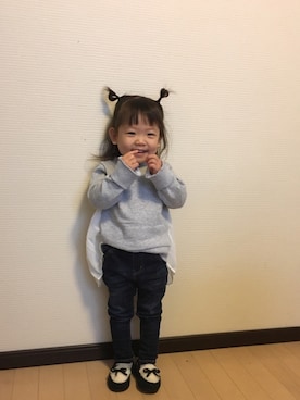 mayuさん（キッズ・80cm）の冬コーディネート