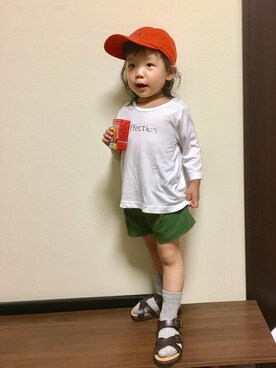 mayuさん（キッズ・90cm）の春コーディネート