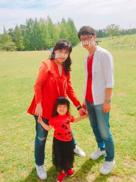 mayuさん（キッズ・90cm）の秋コーディネート