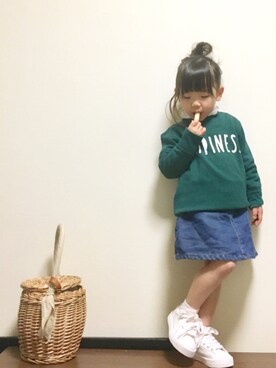 mayuさん（キッズ・90cm）の春コーディネート