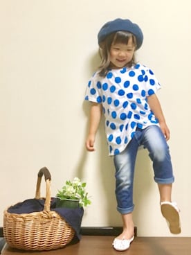 mayuさん（キッズ・90cm）の夏コーディネート