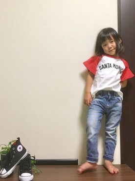 mayuさん（キッズ・90cm）の夏コーディネート