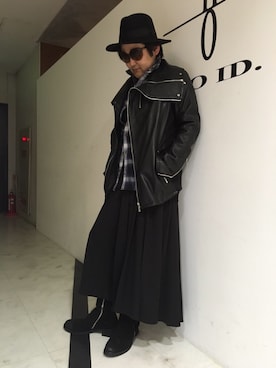 「アイテム（ブルゾン）」を使った、eijiさん（メンズ・168cm・30代）の春コーディネート