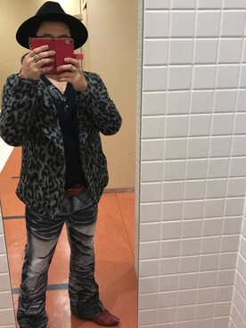 「アイテム（ブルゾン）」を使った、eijiさん（メンズ・168cm・30代）の秋コーディネート