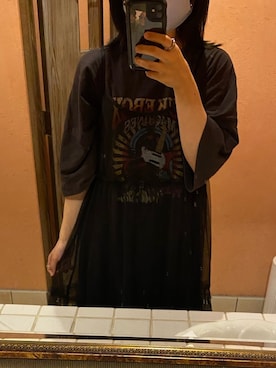 「Rodeo Crowns（ロデオクラウンズ）のアイテム（ワンピース/ドレス）」を使った、osaさん（レディース・155cm）の夏コーディネート