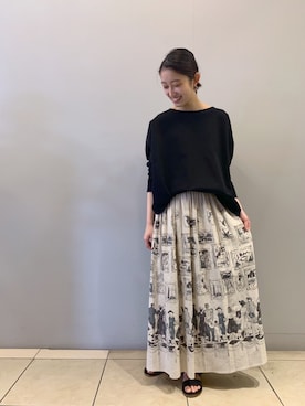 rinonさん（レディース・163cm）の春コーディネート