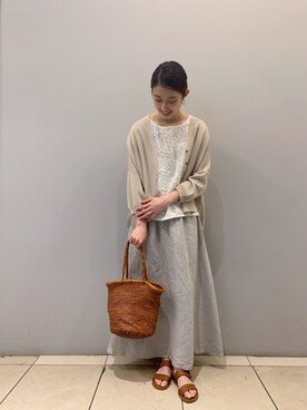 rinonさん（レディース・163cm）の春コーディネート