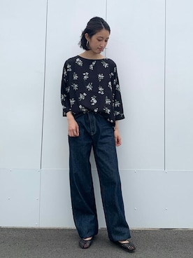 「BEARDSLEY」｜「アイテム（その他）」を使った、rinonさん（レディース・163cm）の夏コーディネート