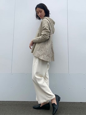 「3サイズ展開」｜rinonさん（レディース・163cm）の秋コーディネート