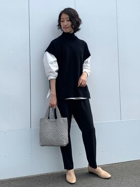 rinonさん（レディース・163cm）の秋コーディネート