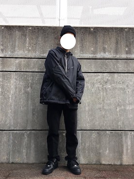 「リーバイス501」｜「アイテム（ナイロンジャケット）」を使った、tomさん（メンズ・170cm）の春コーディネート