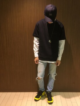 Kenichiさん（メンズ・177cm）の春コーディネート