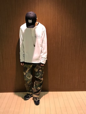 「ストリート系」｜Kenichiさん（メンズ・177cm）の夏コーディネート