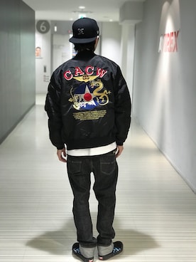 Kenichiさん（メンズ・177cm）の春コーディネート