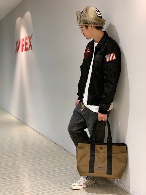 AVIREX（アヴィレックス）の「ギガホールド トートバッグ/GIGA HOLD