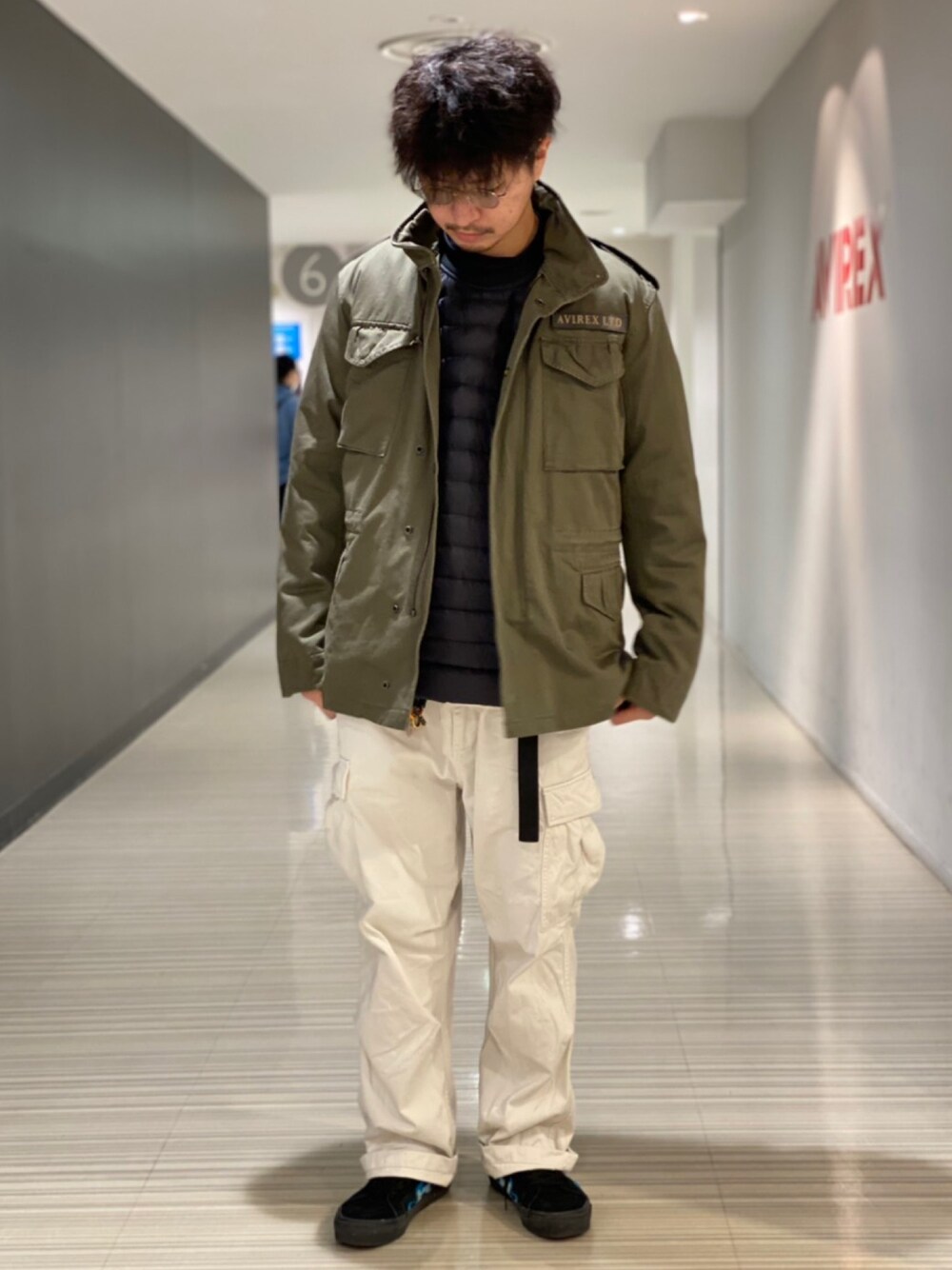 Kenichi(AVIREX 静岡)｜AVIREXのミリタリージャケットを使った