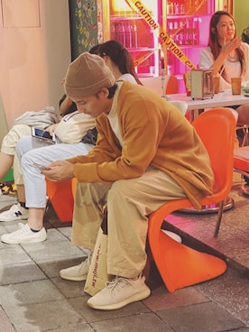 大庭葉藏さん（メンズ・178cm）の秋コーディネート