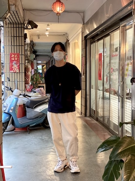 大庭葉藏さん（メンズ・178cm）の春コーディネート