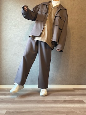 きゅうさん（メンズ・169cm）の冬コーディネート